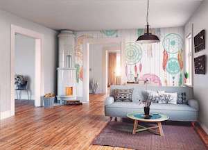 Bohemian Wall Murals: Atelier 47 - Dream Catcher