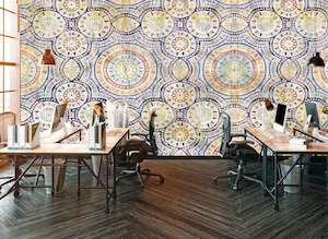 Bohemian Wall Murals: Atelier 47 - Water Colour Ornaments
