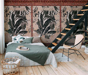 The Wall Continuous Murals: The Wall 2 - Vintage Plants