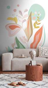 The Wall Continuous Murals: The Wall 2 - Summer Leaves