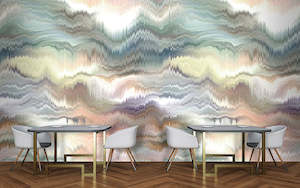 Walls by Patel 3 - Pastel Palace Green