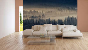 Botanical Wall Murals: Designwalls 2 - Forest in Fog