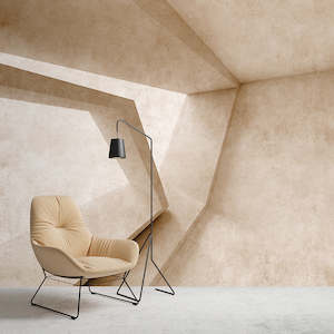 Graphic Wall Murals: Walls by Patel 3 - Futura 3D Concrete