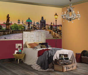 City Wall Murals: Design Walls - Charles Bridge