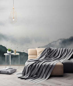 City Wall Murals: Design Walls - Gloomy Landscape