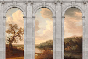 Walls by Patel 3 - Castello Landscape