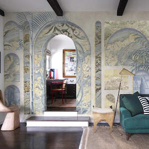 City Wall Murals: SAMPLE | Dusk - Jamila dawn