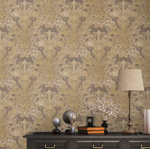 Damask Boho Wallpaper: Metropolitan Stories 3 - Dubai Baroque