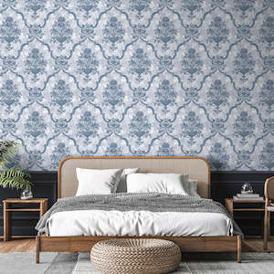 Damask Boho Wallpaper: Azulejo - Porto 