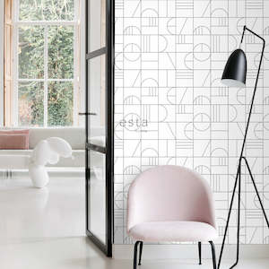 Art Deco Wallpaper: Art of Deco - Deco Lines