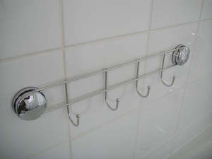 Towel Rails Rings And Hooks: Eurowire Hook 4 Prong (suction or screw)