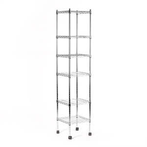 Eurowire Chrome Plated Shelving Set (5 Shelf, 1800x450x450)