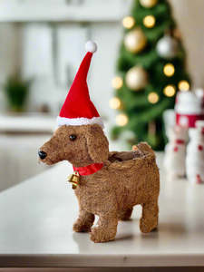 Dog Planter - Christmas BUY ONE GET SECOND ONE 50% off