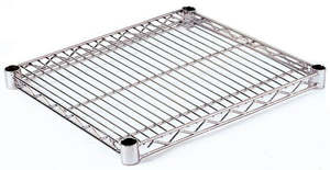 Commercial: Eurowire Chrome Plated Shelf (350x350 19mm pole)