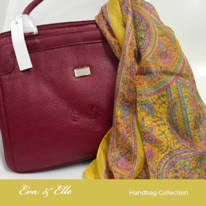 Magenta - E&E Leather Fashion Handbag