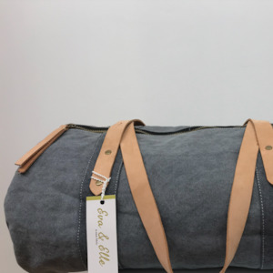 All Men: E&E Grey Duffel Bag