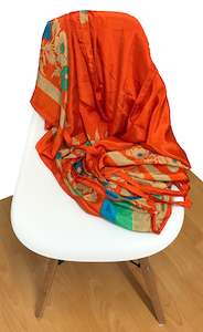 Kimono Robe Collection: Kimono with Flap sleeves - Coral