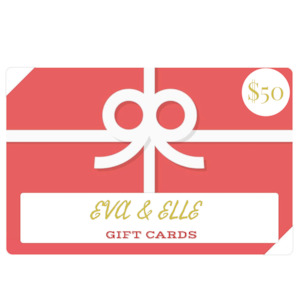Gift Cards: Gift Card value $50
