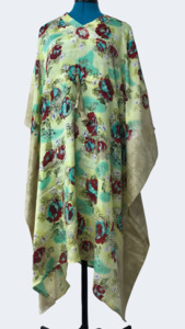 Sale: Medium Length Kaftan - Mint Rose