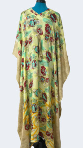 Sale: Long Length Kaftan - Yellow Rose