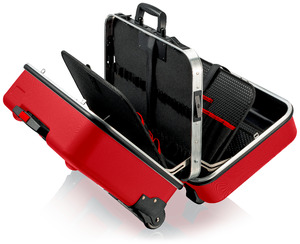 Knipex BIG Twin Move RED ABS, Aluminium Tool Case 2 Wheels