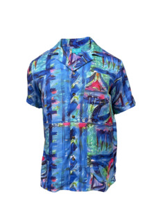 New Arrivals 2: Koko Pacific Mens Shirt Kahua - Tropical Splash