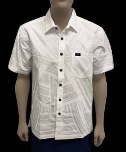 Eveni Pacific Men's Classic Elei Shirt Opulent White