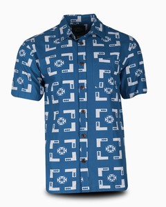 Eveni Pacific Men's Classic Shirt - Atlantic Blue