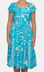 Eveni Pacific Ladies Midi Dress - Fauna Green