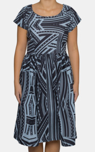 Eveni Pacific Ladies Midi Dress - Raven Black