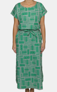 Eveni Pacific Ladies Kendall Maxi Dress - Green Brie