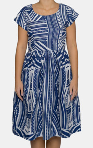 El Ld Ep Midi Dress Siva: Eveni Pacific Ladies Midi Dress - Navy Cart