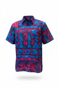 Koko Pacific Premium Elei Shirts s/s Orchid Teal