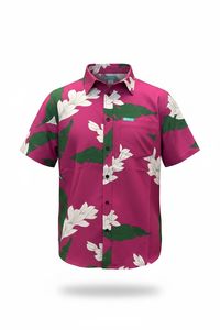 Koko Pacific Premium Elei Shirts s/s Floral Magenta