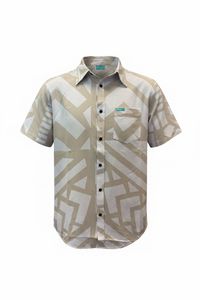 Koko Pacific Premium Elei Shirts s/s Beige Sand