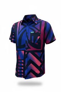 Koko Pacific Premium Elei Shirts s/s Amethyst Glow