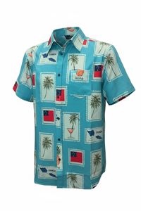 Koko Pacific Premium Elei Shirts s/s Island Green