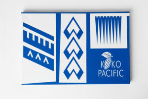 Koko Pacific 1: Koko Pacific Sarong Manu Blue