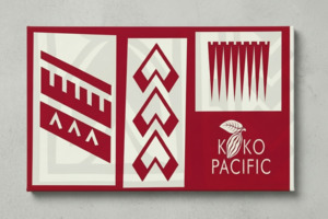 Koko Pacific Sarong Talanoa Red