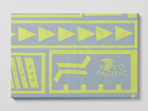 Koko Pacific Sarong Lagoon Yellow