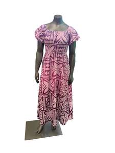 Koko Pacific 1: Koko Pacific Ladies Dress Fuschia Horizon