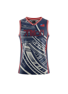 MKS Boys Basketball Jersey 33 Jewel Royal