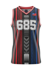 MKS Men's Basketball Jersey 5 Crown Black