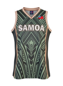 MKS Men's Basketball Jersey 3 Court Green