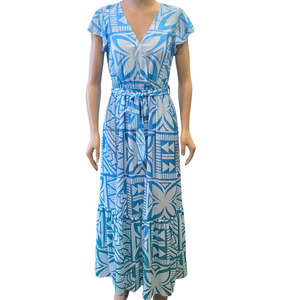 El Ld Kp Dress: Koko Pacific Ladies Dress Saltwater Silk