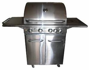 Food Prep And Storage: BBQ 4 Burner (w/Hood)
