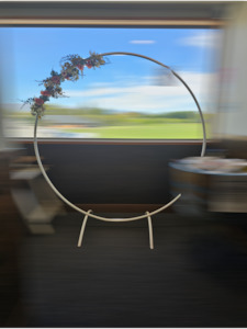 Venue Staging: Wedding Arch - Hoop