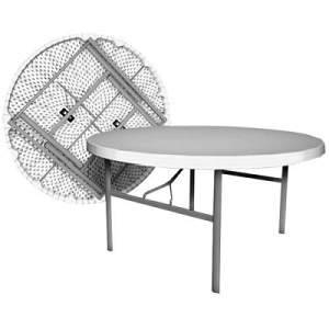 Venue Staging: Trestle Table (Round, 10-12 people) 1.8m