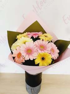 New Born Baby: Bunch of Gerberas