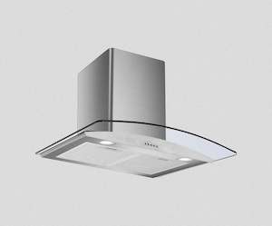60CM CURVED GLASS CANOPY RANGEHOOD: RBES607G
